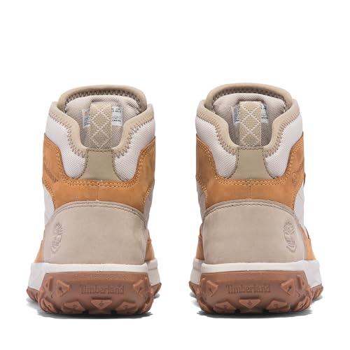 Timberland Timberland Women's Greenstride Motion 6 Super Mid Hiking Boot, Wheat Nubuck, 10 Medium