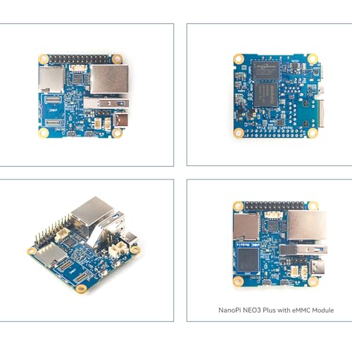 Mini router OpenWRT Linux con Rockchip RK3528A y eMMC 5
