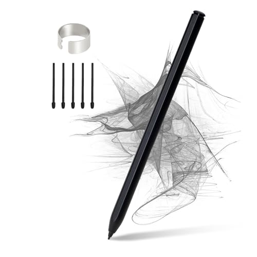 Magnetic Stylus for Kindle Scribe Pen with Eraser Replacement for Remarkable 2 Pen with Eraser EMR Pen for Kindle Scribe Stylus 4096 Pressure Sensitivity Palm Rejection Tilt Support with 5 Pen Tips