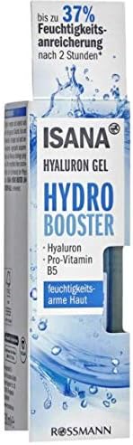 ISANA MEDHydro Booster Hyaluronic Gel - for Low-Moisture Skin - with Hyaluronic & Pro-Vitamin B5 - up to 37% Moisture Enrichment After 2 Hours - 30 ml