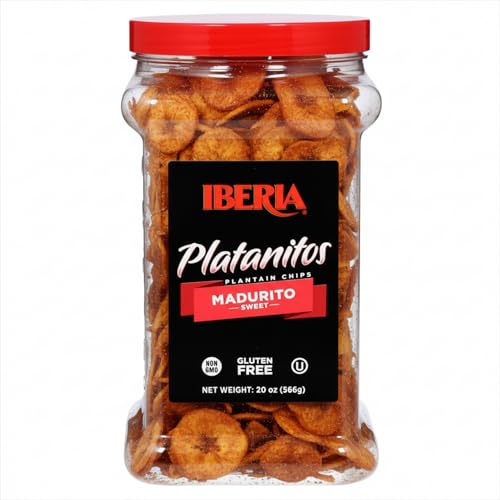 Iberia Maduritos Plantain Chips, 20 Ounce