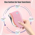 Aikertec Heat Electric Gua Sha Tool, 4-in-1 Multi-Function Anti-Aging Face Massager, Facial Contouring & Firming, Double Chin, Awakening Skin, Deep Treatment - Image 4