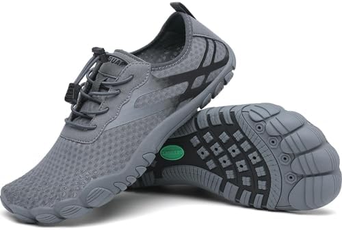 SAGUARO Badeschuhe Damen Herren Wasserschuhe Schwimmschuhe Schnelltrocken Aquaschuhe Strandschuhe Leicht Neoprenschuhe Surfschuhe rutschfeste Tauchschuhe Wassersportschuhe, 35-48 E