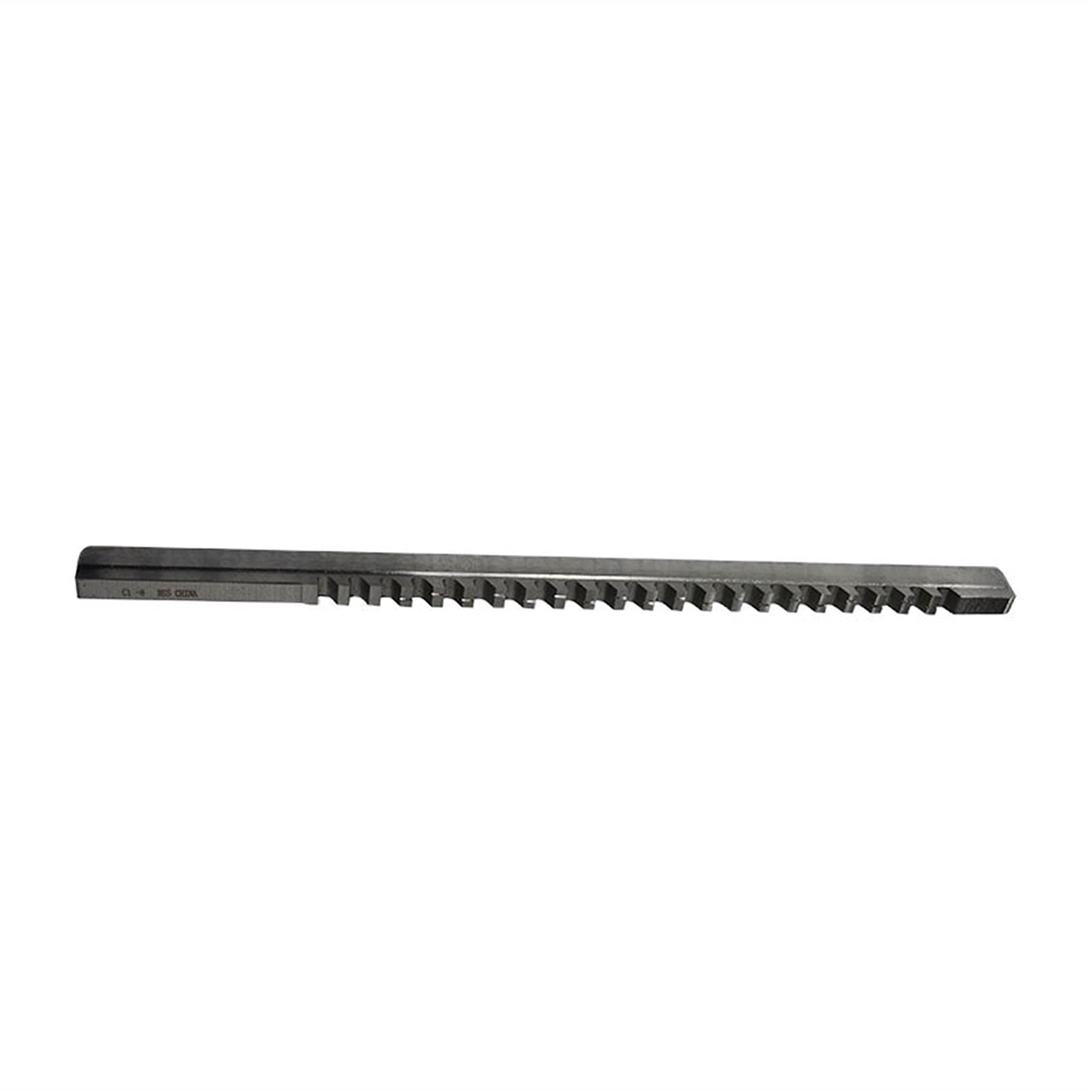 Räumnadel 12 mm D, Metrische Größe, CNC-Fräser-Räumnadel, Endmill, Hochgeschwindigkeitsstahl, Unbehandelt, Vergschmälzt, Nicht zentrierter Schnitt, Gewerbliche Herstellung