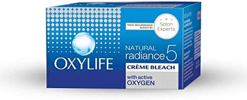 Oxylife Natural Radiance 5 Creme Bleach- With Active Oxygen-310 g