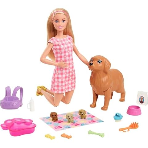 Barbie Doll and Pets Playset Cover