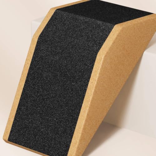 Rampa corcho yoga para casa y estudio: bloque compacto ligero con bolsa para deportistas 6