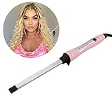 CHOPSTICK STYLER Cheeky, Professional Curling Wand, 5 Variable Temperatures, 10mm x 15 mm by 160mm Chunkier Rectangular Titanium Barrel for Long Lasting, Natural, Voluminous Chopstick Mermaid Curls