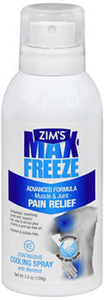 Zim's Max Freeze Pro Formula Spray, 3.4 Ounce