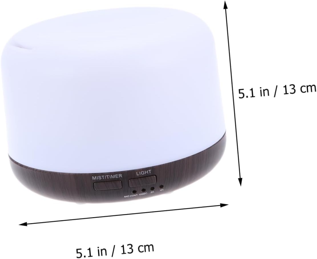Do użytku domowego 300ml dyfuzor zapachowy powietrza dyfuzor olejków eterycznych LED Aroma dyfuzor zapachowy nawilżacz drewniana lampa do aromaterapii