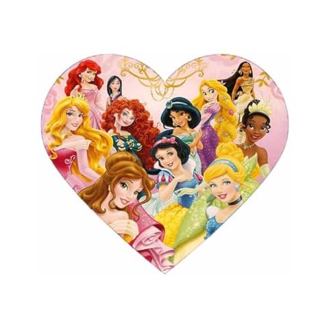Disney Princess Heart Shape Cake Topper Cover