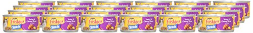 Friskies Savory Shreds Turkey And Cheese Wet Cat Food (5.5-Oz Can, Case Of 24) #TOP3
