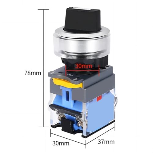 Selector rotativo LA38A-11X para solucionar fallos de contacto en paneles de 10A 3