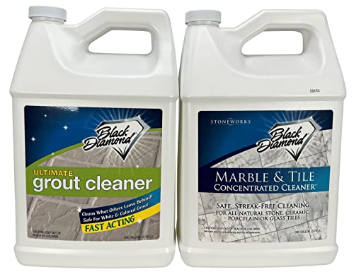 MARBLE & TILE FLOOR CLEANER. Great for Ceramic, Porcelain, G...