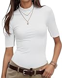 pull coton trop grand La chemise à manches longues avec dentelle est fabriquée en tricot doux. Elle est faite d'un tissu côtelé doux et s'est avérée très élastique. Cette chemise pour femme a une bonne élasticité grâce à sa bonne élasticité. Ainsi, vous vous sentez à l'aise toute la journée.