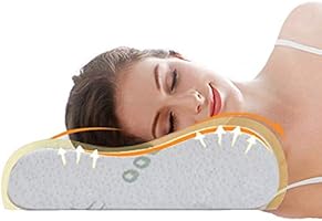 Ecosafeter Contour Memory Foam Pillow- Cervical Orthopedic Deep Sleep Neck Pillow, Prime Soft Supportive Washable...