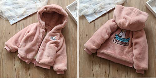 Kids Fleece Hoodie Jacket Plush Unicorn Hoodie Jacket for Girls with Zipper Kid Clothes3