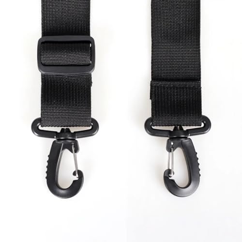 Image of 56 inch Shoulder Strap, Adjustable Thick Soft Universal Replacement Crossbody Handbag Shoulder Strap with Metal Swivel Hooks for Laptop Shoulder Bag /Laptop Messenger Bag /Crossbody Bag