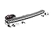 Rough Country 30" Curved Chrome Series Single Row CREE LED Light Bar - 72730 Black