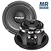 PRV AUDIO 6.5 Inch Midrange Speaker 6MR500-NDY 500 Watts 8 Ohm Neodymium Magnet, High Output Loudspeaker for PRO Audio & Car Audio (Single)