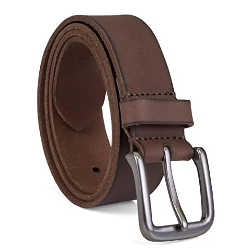 Timberland Men’s 35mm Classic Buckle Leather Belt for Jeans