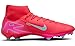 Nike Mercurial Superfly 10 Academy MG High-Top Soccer Cleats (FQ1456-800, Ember Glow/Aurora Green) Size 11