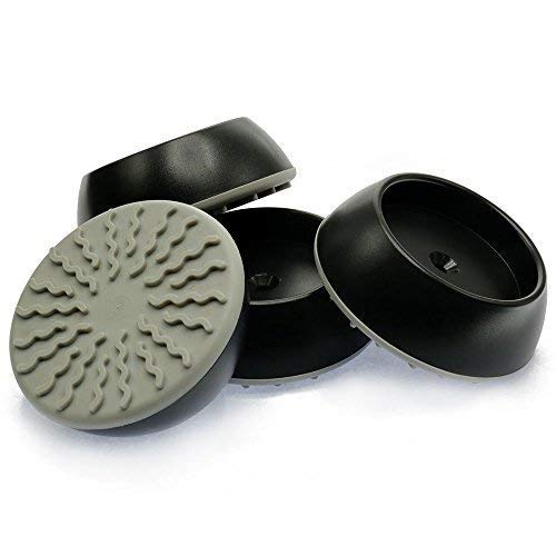 Vmaisi 4 Pack Wall Cups for Baby Gates - Black