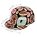 Unisex Adult Colorful Sweet Donuts Art Baseball Cap Snapback Dad Hat for Camping Golf Outdoor Activities, Fashionable Adjustable Snap Military Cap, One Size Fits Most