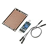 Fielect Raindrops Module Raindrop Detection Sensor Humidity Rain Weather Sensitivity Monitoring for Arduino