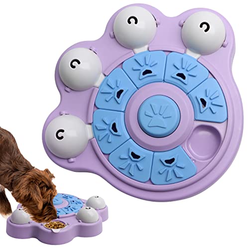 WOOWAIR Jouet pour Chien Intelligence avec Couinement, Jouets interactifs pour Ralentissez à Manger de Chien, Interactif Jouet Chiot Educatif pour Petit, Moyen, Grand Chien