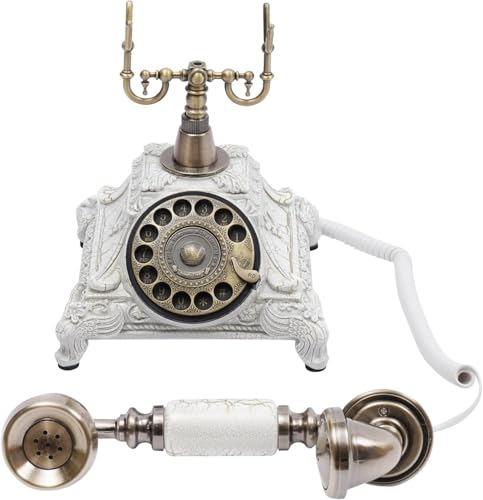 Teléfono Antiguo con Cable Estilo Europeo Retro miniatura 5