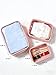 FFpaw Travel Clear Makeup Bag Set for Women, 3 Pack Travel Size Toiletry Bag with Zipper Small Makeup Pouch for Purse Waterproof Portable Cosmetic Case Compact Car Organizer Storage Bag (Pink Set)