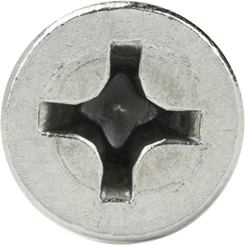 Tornillo Autorroscante Acero Inoxidable M6-18 x 1 Flat Head Phillips miniatura 3