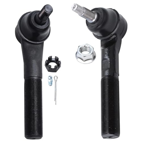 Image of Detroit Axle - 4WD Front End 15pc Suspension Kit for 2000-2001 Dodge Ram 1500, 2 Upper Control Arms 4 Lower Ball Joints Tie Rods Sway Bars 1 Track Bar Adjusting Sleeves Replacement