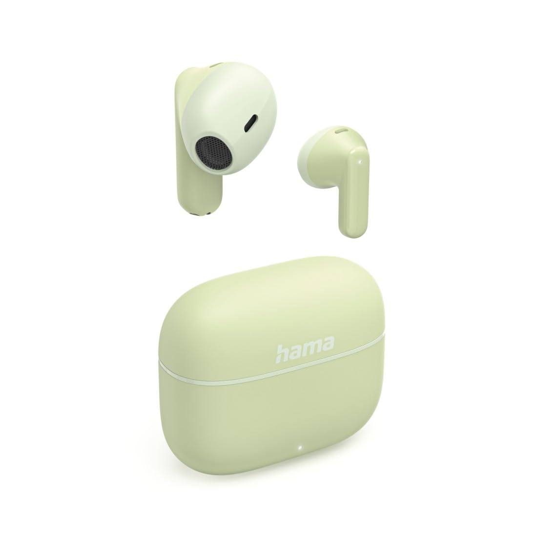 Hama TWS Freedom Light II Bluetooth Wireless Headphones (Bluetooth 5.3 Wireless Earbuds, In-Ear Headphones Calling, Microphone, Touch Control, Voice Control, 20 Hours Playtime, Charging Box USB-C