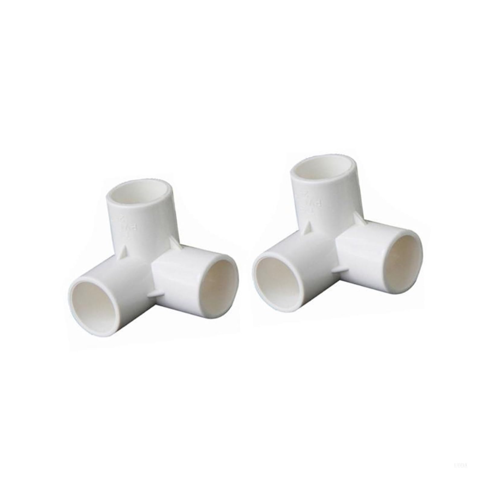 Séparateur de tuyau, Raccords coudés à 3 voies en PVC, 2 pièces, connecteurs de tuyaux 90 degrés, Installation Simple for polyvalents(40 mm)