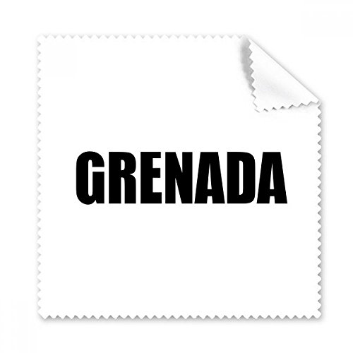 Cadeau 5pcs tissu nettoyant écran téléphone et lunettes noir motif original grenade