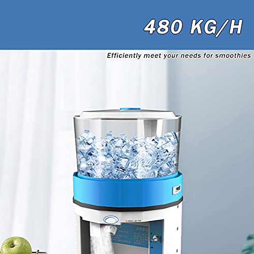 DUTUI Eisbrecher 350W Hochleistungs-Automatik-Smoothie-Maschine Schneemaschine Rasierte Eismaschine Für Den Gewerblichen… – Bild 6