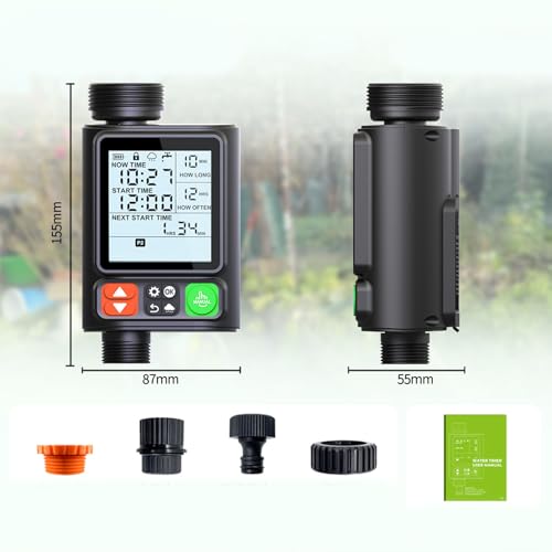 Minuteur d'arrosage intelligent LCD pour programmation précise du jardin - 4