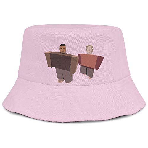 Summer Unisex Bucket Hat Trendy Trucker Hat Men's Womens' Lil-Pump-Trump-Kanye-i-Love-it- Baseball Cap