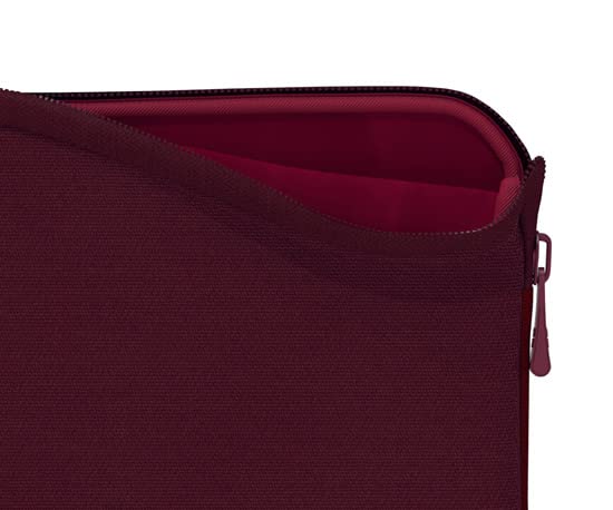 Housse ordinateur 13 pouces en mousse bordeaux pour PC et Mac - 3