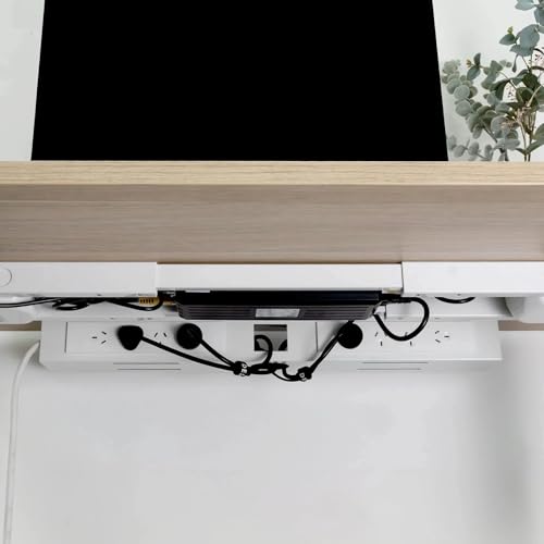 Desky Mini Cable & Power Tray White None miniatura 5