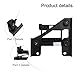 ACC Adaptive Cruise Control Sensor Bracket for A3 and MK7 5Q0907461A Replacement, Plastic Car Sensor Mount Compatible with Models