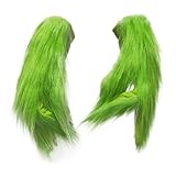 Beita Green monster Mask Christmas Decorations Cosplay Mask,Green Latex Full Head Mask,Universal Siz