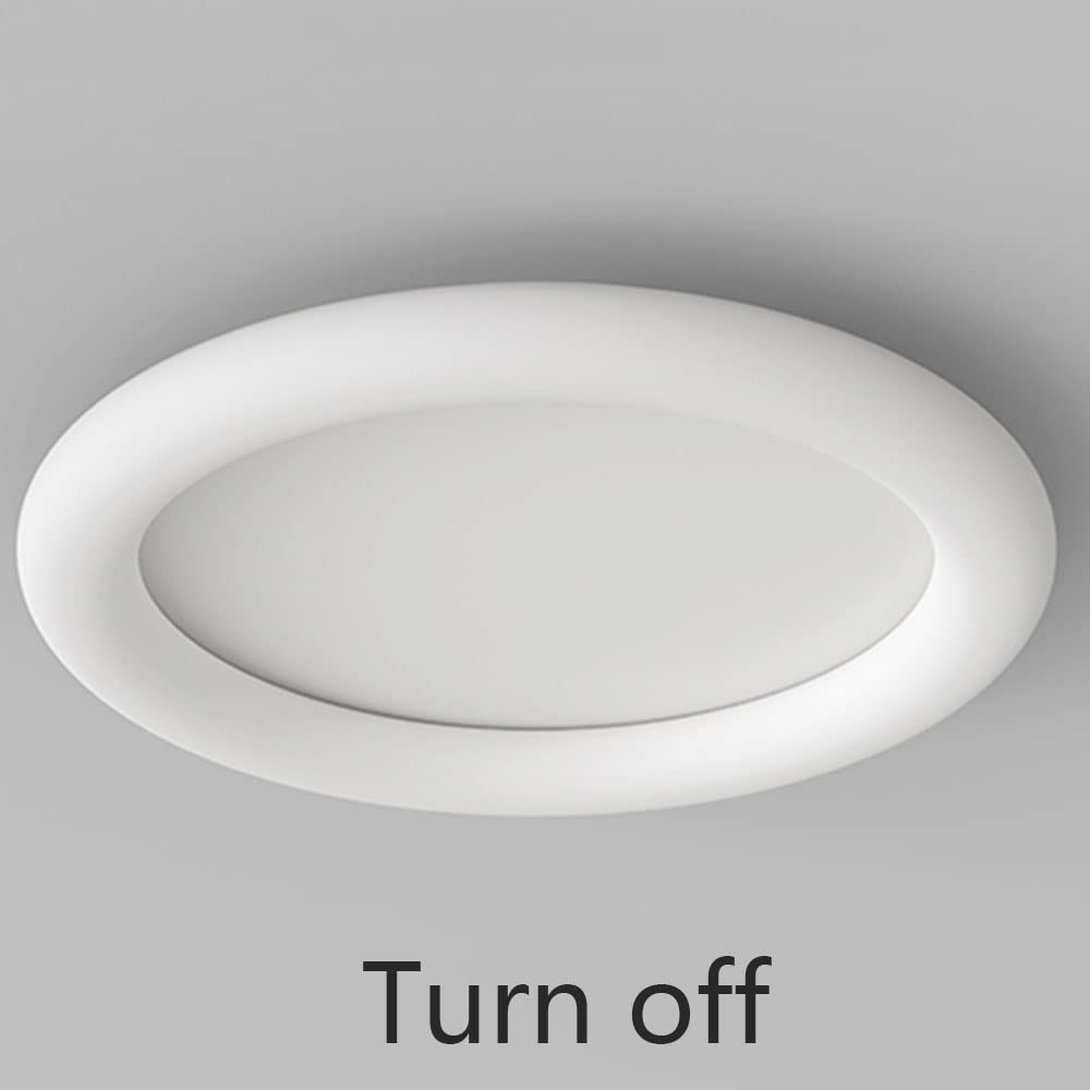 Nordic Płaskie oświetlenie sufitowe Lampa sufitowa do montażu podtynkowego Super jasna lampa panelowa LED Regulowane przyciemniane lampy sufitowe Dekoracja sufitowa OPRAWY Oświetleniowe stosowane w
