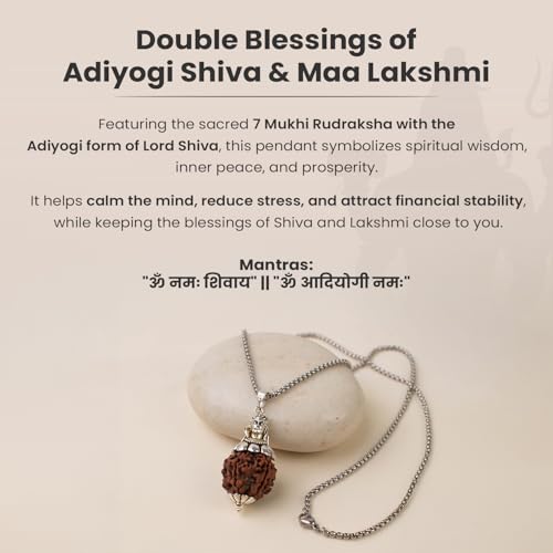 Image of Astrotalk Divya Shankh Rudraksha Mala | Nepal Origin 5 Mukhi Rudraksha Mala with Shankh Pendant for Protection, Peace & Spiritual Growth | Sawan Special | Mala Gift for Man & Woman