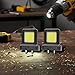 6PCS 14W LED Portable Work Light Lantern Compatible with 20V For 21V Power Tool Batteries Adjustable Socket for Outdoor and Inspection Tasks (6 pcs)