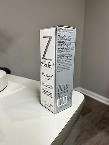 Zocular Zocufoam Eyelid Cleanser - Foaming Eyelid Scrub - Natural Ph Balanced Solution - 1.7 Fl Oz (50Ml) #TOP7