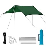 Wasserdichtes und langlebiges Material: Die wasserdichte Plane besteht aus 190T reißfestem Polyester, das ultraviolette Strahlen verhindern kann und die Funktion reißfest und wasserdicht hat. Mit perfekter wasserdichter Behandlung ist das SZSMD Zeltplane Wasserdicht nicht nur UV-beständig, sondern auch vollständig wasserdicht. Die starke Wasserdichtigkeit reicht aus, um Sie bei einem plötzlichen Sturm trocken zu halten und bietet gleichzeitig sicheren Schutz für Ihr Campingzelt.