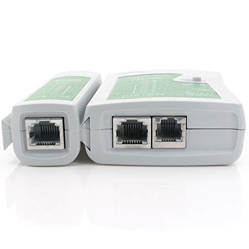 1aTTack.de Network Cable Tester RJ11 RJ12 RJ45 ISDN LAN Network Cable Patch Cable Cable Tester Line Tester - Image 2